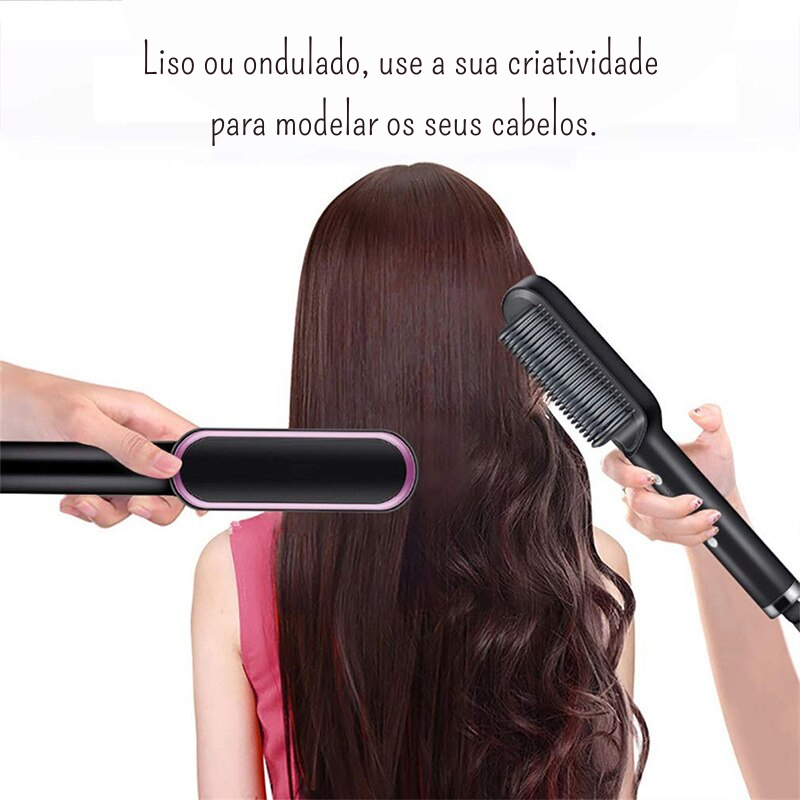 Alisador de Cabelo Profissional Multifuncional QuickHair