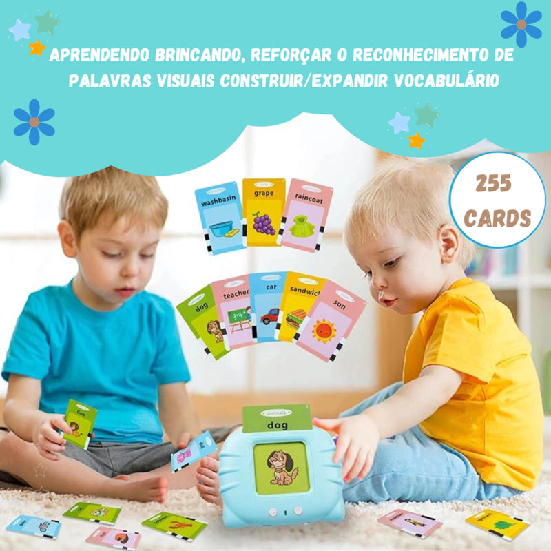 CardKids Brinquedo Educacional, seu filho crescendo e aprendendo Inglês de forma divertida.